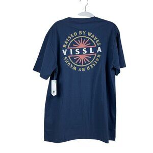 Vissla "Raised by Waves" double sided t-shirt men’s size XL NWT